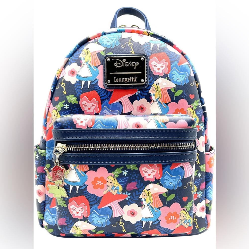 Loungefly Disney Alice in Wonderland Golden Afternoon Mini Backpack